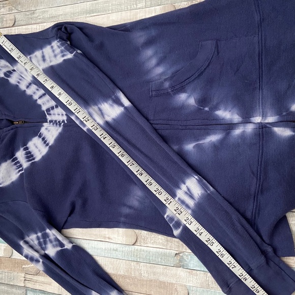 Urban X Tie Dye Sweatshirt Zippered Hooded XL - Picture 13 of 14